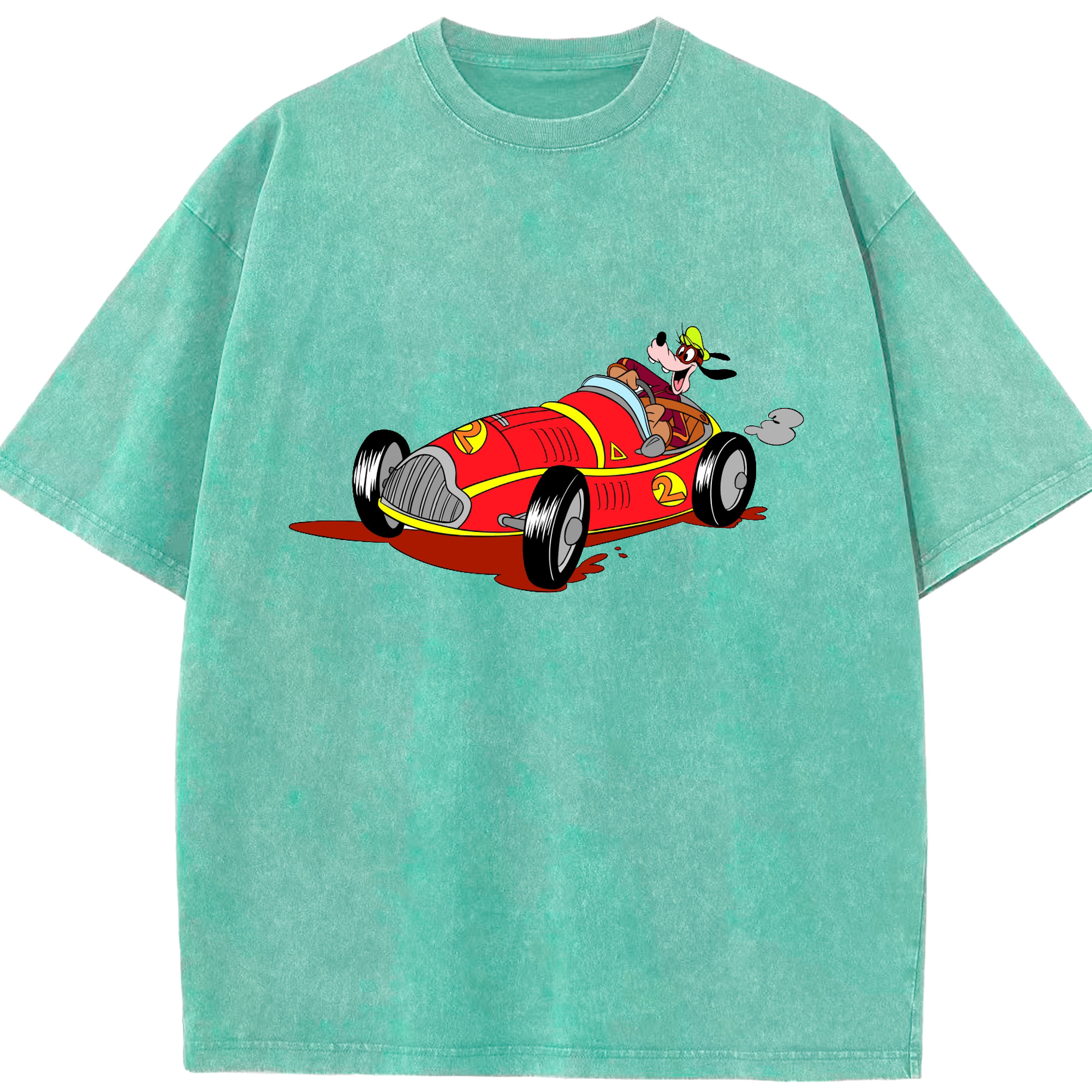 （画像用） ミッキーマウス Mickey Mouse 綿100% ヴィンテージ風 半袖Tシャツ（フロントプリント）